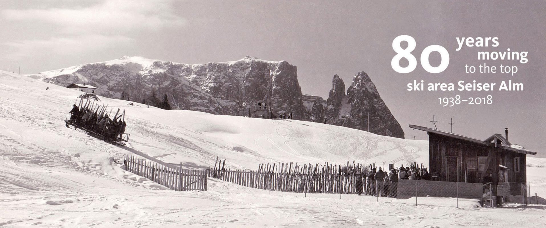 80 Jahre Seiser Alm - Schlittenlift Joch Panorama